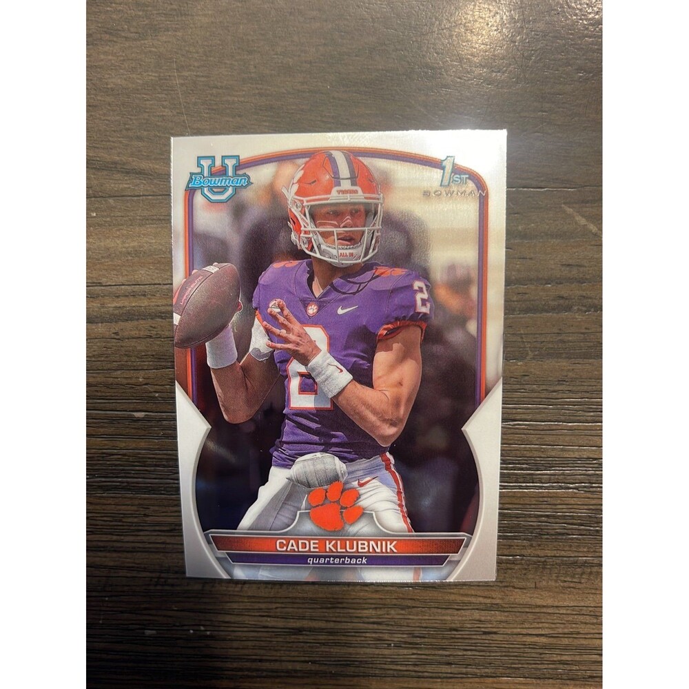 Cade Klubnik 1st Bowman Clemson